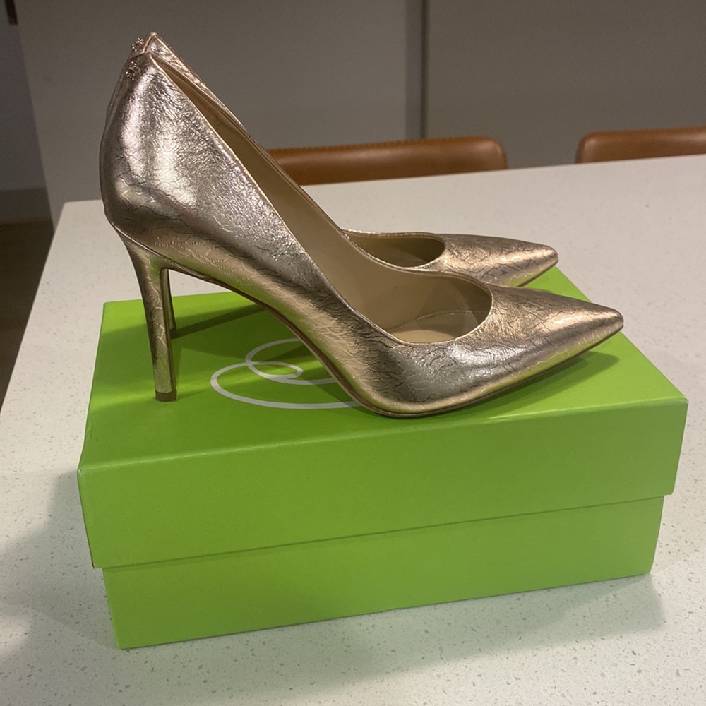 Sam Edelman Gold Heels
